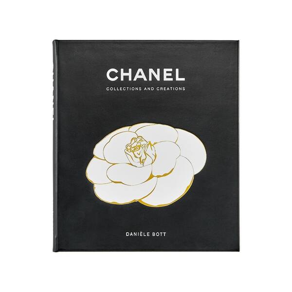 slide 2 of 5, Graphic Image Chanel Collections & Creations Coffee Table Book, Leather, Black
