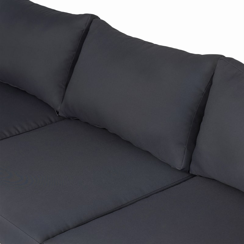 Christopher Knight Home- Maeve Outdoor Curved Acacia Wood 3 Seater Sofa