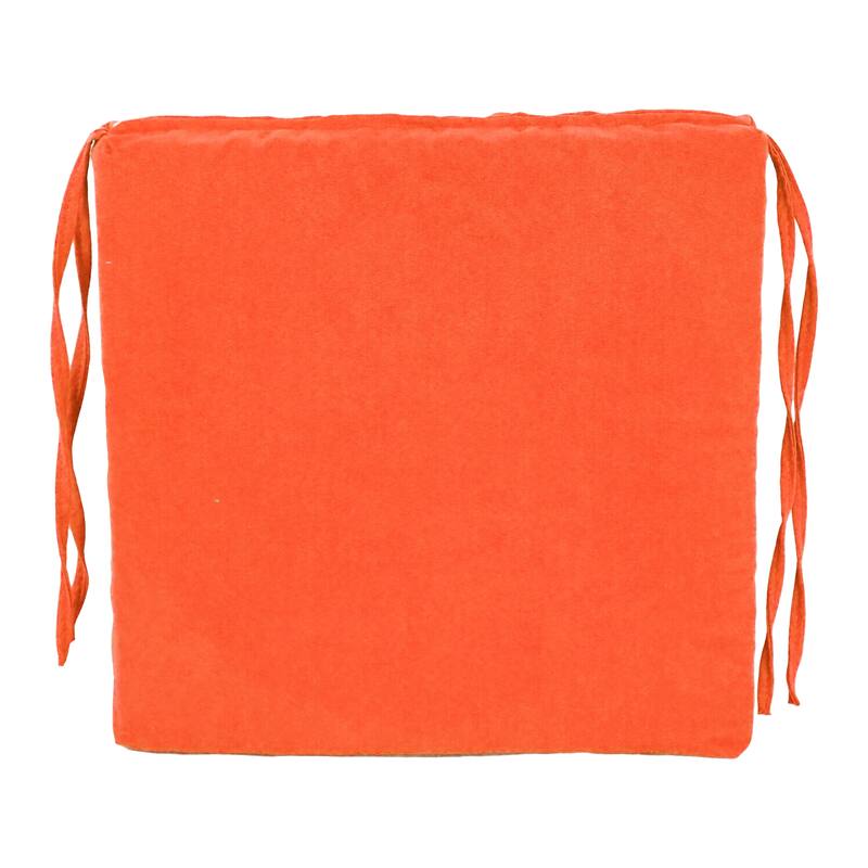16-inch Square Indoor Microsuede Chair Cushions (Set of 2 or 4) - 16 x 16