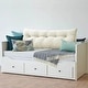 preview thumbnail 34 of 182, WOWMAX Large Reading Wedge Headboard Pillow for Bed Rest Back Support