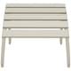 preview thumbnail 137 of 156, Aderson Outdoor Poly Adirondack Chair With Ottoman And Side Table 12-Piece Set