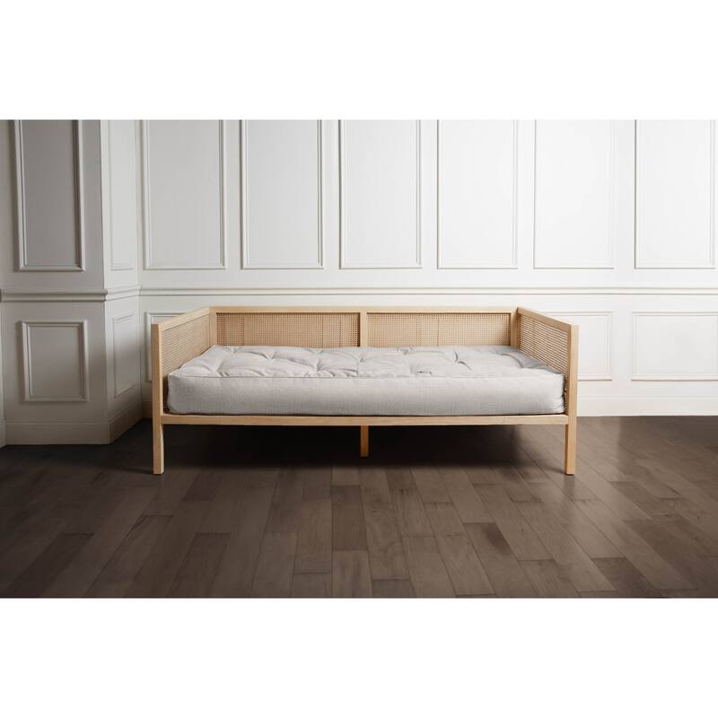 Sorra Home Relay Indoor Futon Mattress - Linen /75 x 38 x 6 in - Twin