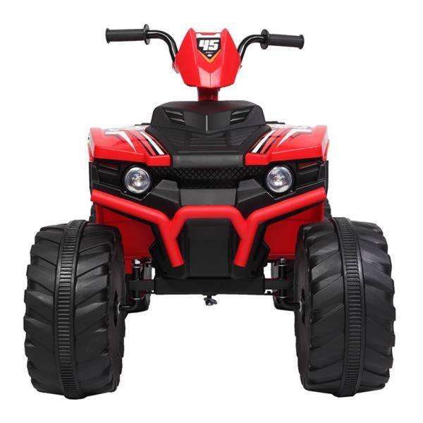 slide 2 of 2, LZ-9955 ALL Terrain Vehicle Dual Drive Battery 12V7AH*1 without Remote Control with Slow Start - (42 x 25 x 29)" Red