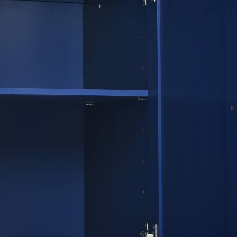 52.76'' Solid wood Kitchen Island with Locking Wheels, Drop Leaf, Adjustable Shelf and 3 Drawers - 52.76'' x 29.5'' x 36.81''