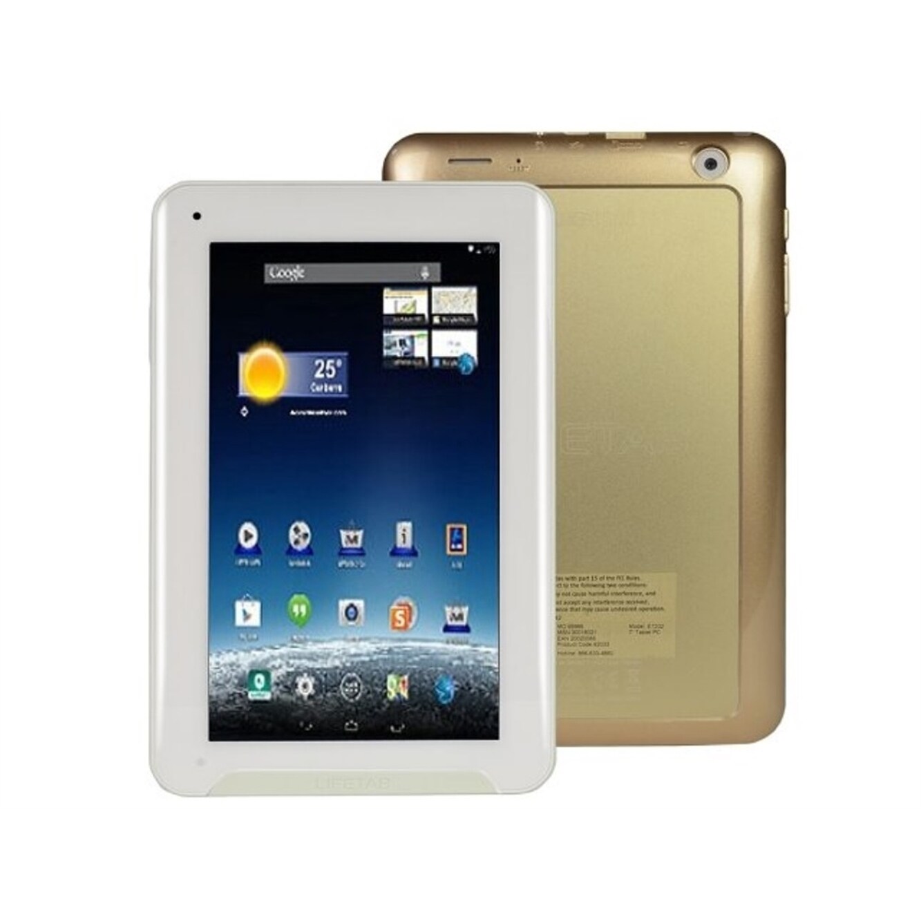 Shop Medion Lifetab 7 Tablet 16gb Wifi Arm Cortex A9 X41 6ghz Gold White Certified Refurbished Overstock 32409787