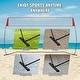 preview thumbnail 7 of 5, Freestanding Volleyball Training Net for Indoor or Outdoor Use - 14 feet