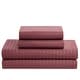 preview thumbnail 35 of 58, Soft Dobby 8-piece Striped Down Alternative Bed-in-a-Bag Set w/ Sheets