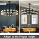 preview thumbnail 16 of 55, KAYLA Modern Chandelier with K9 Crystal