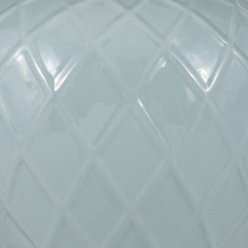 Sagebrook Home Gold Accented Glam Ginger Jar with Lid