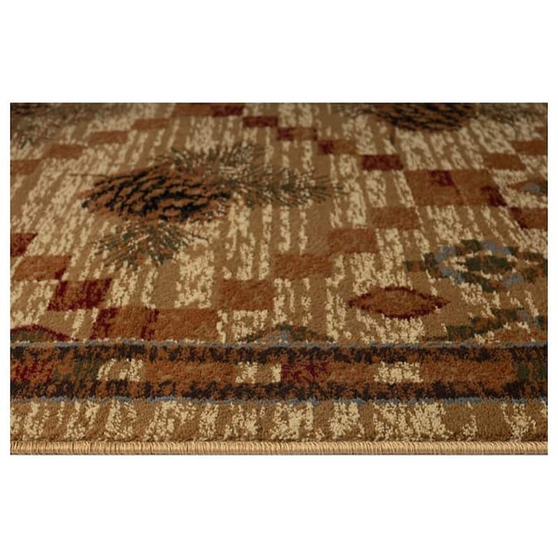 Sunset Valley Sierra Multi Southwest Lodge Area Rug