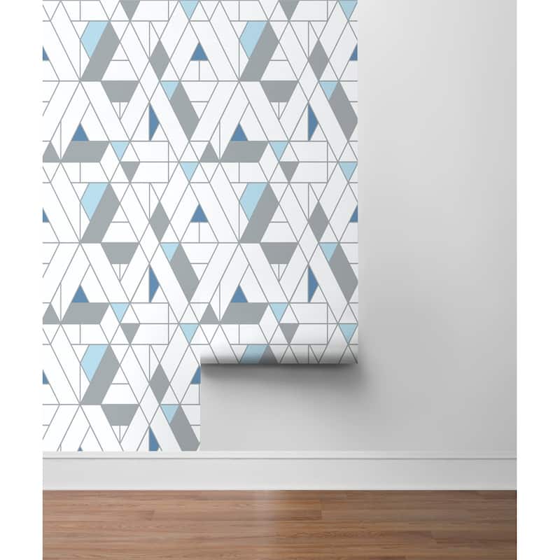 NextWall Kaleidoscope Peel and Stick Removable Wallpaper