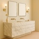 preview thumbnail 12 of 104, TEHOME Kengston Modern & Contemporary Rectangular Bathroom Vanity Mirror 20'' x 30'' - Antique Gold