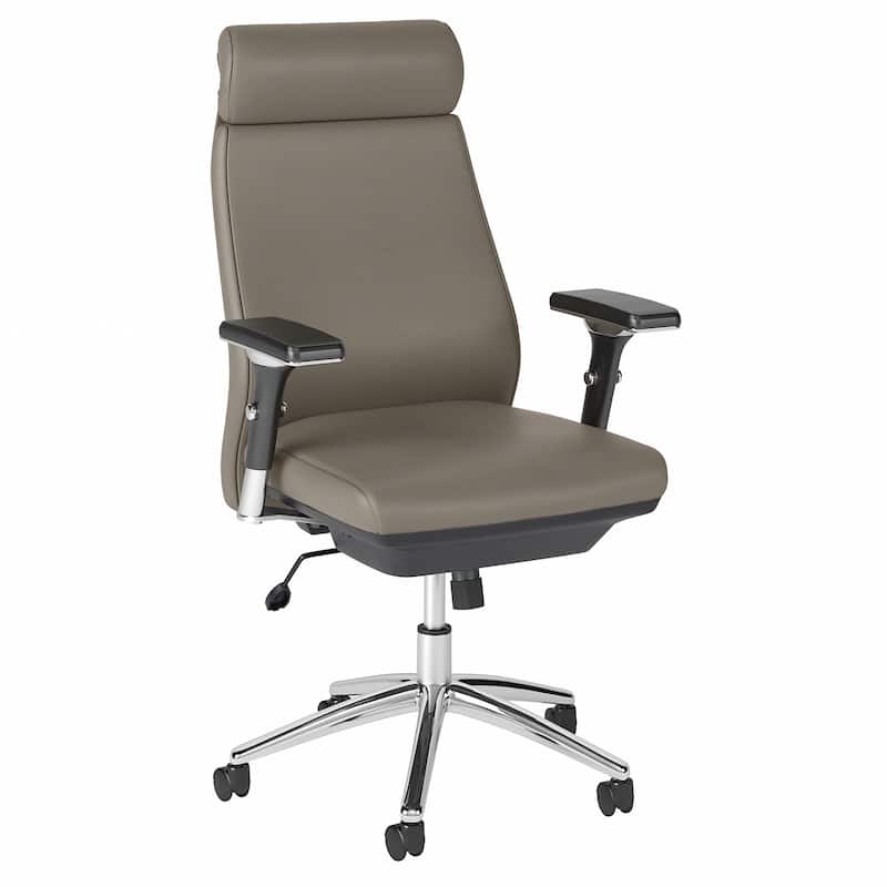 Bush Business Metropolis High Back Leather Executive Office Chair