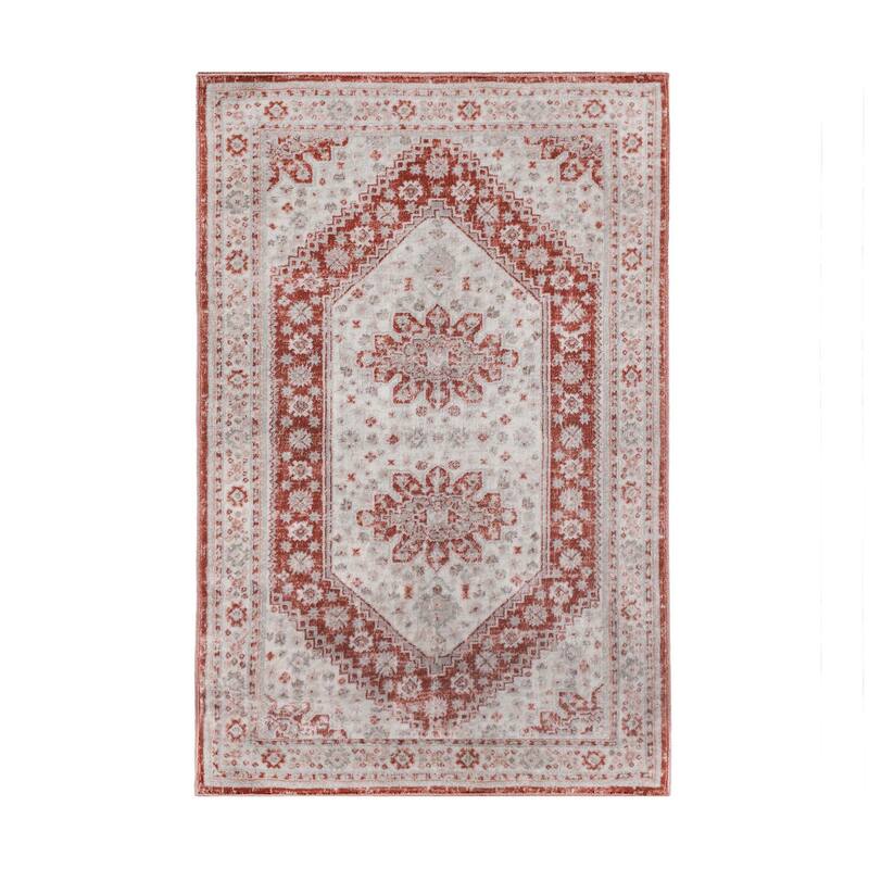 Superior Layland Classic Vintage Medallion Indoor Runner or Area Rug