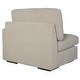 preview thumbnail 6 of 5, Uttermost Refuge Sand Right Arm Facing Sofa - 30"Hx 43.25"Wx 37.5 "D