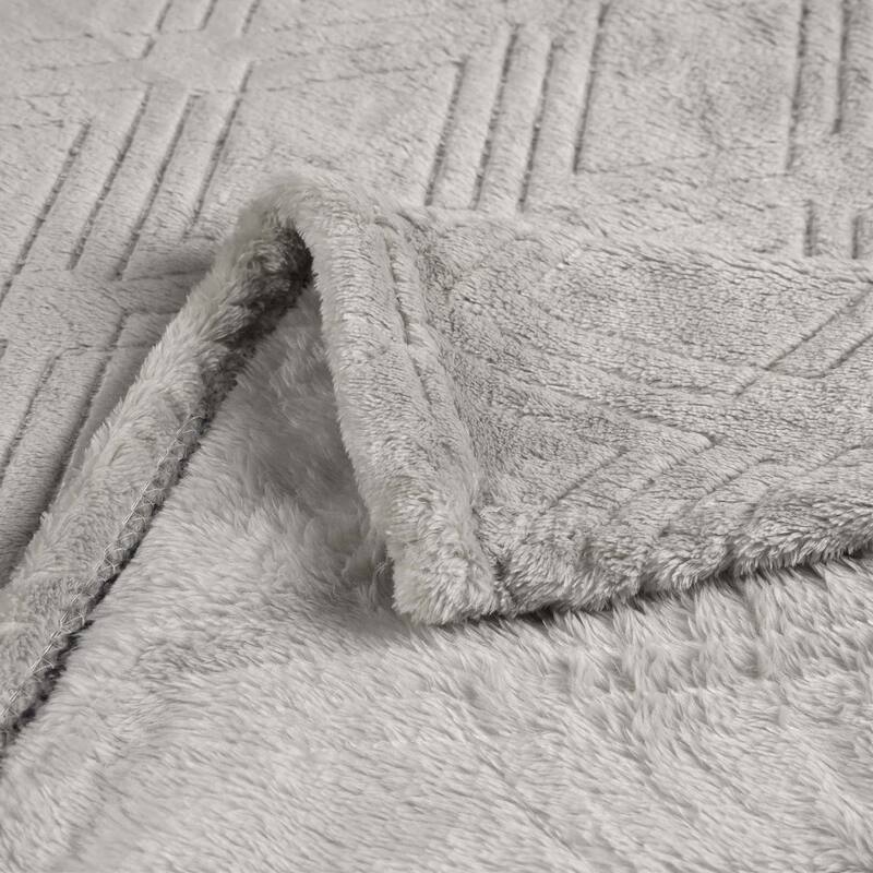 Superior Atka Diamond Soft Fluffy Fleece Blanket
