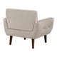 preview thumbnail 31 of 31, Milford Velvet Fabric Accent Chair