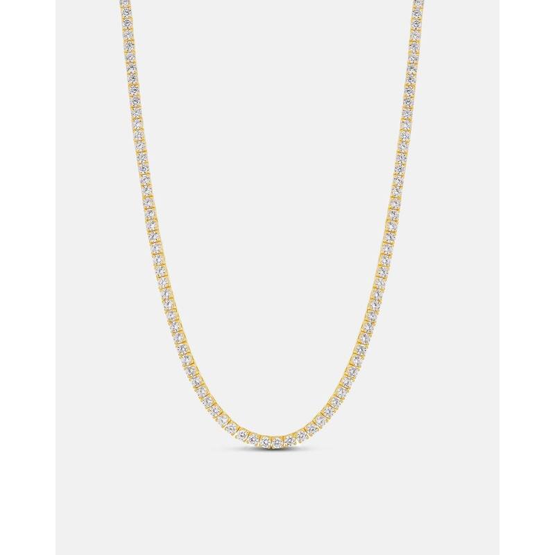 SHYMI 3mm Tennis Necklace - Gold