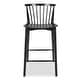 preview thumbnail 17 of 23, Poly & Bark Ligna Counter Stool - Solid Wood Frame