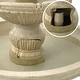 preview thumbnail 11 of 10, Sunnydaze Classic 3-Tier 55-Inch Designer Outdoor Water Fountain - Light Brown - 55"