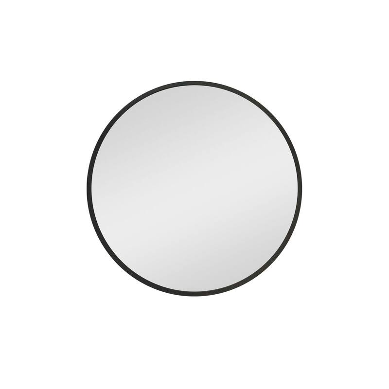 Metal Framed Wall-Mount Bathroom Medicine Cabinet with Mirror, Large Storage Space, Black Iron Powder Material