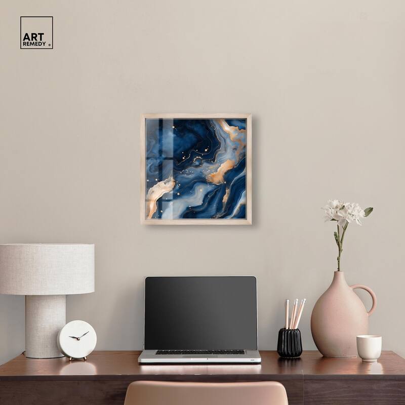 Deep Sea Geode III Shadowbox by Art Remedy
