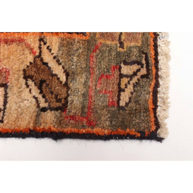 ECARPETGALLERY Hand-knotted Andelz Dark Brown Wool Rug - 3'10 x 5'8