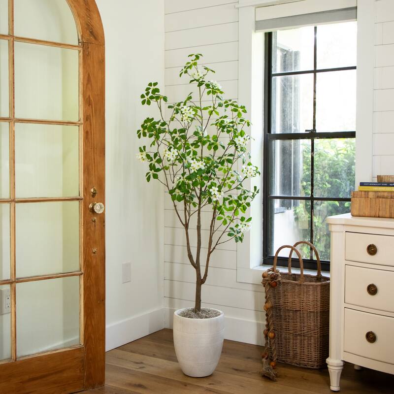 5-ft Artificial Dogwood Tree