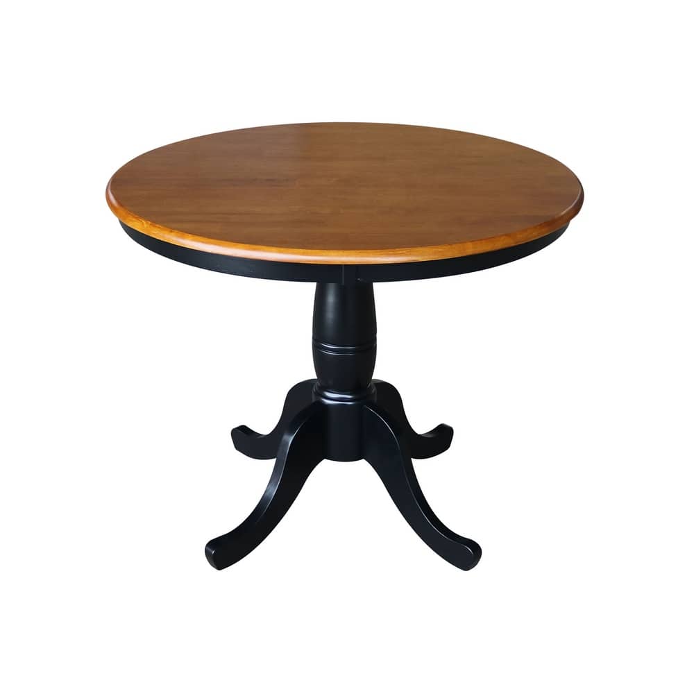 Copper Grove Karl 36-inch Round Top Pedestal Table - 29.1"H