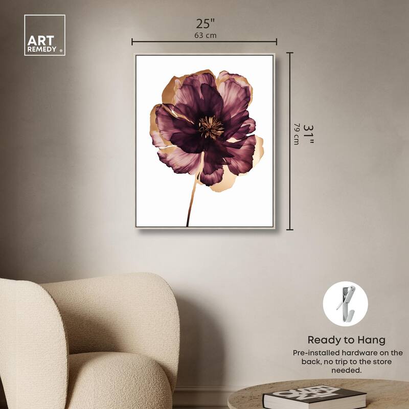 Lilac Blooming I Canvas by Art Remedy