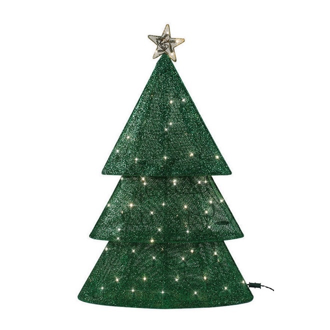 Sylvania V54361 71 Illuminet Christmas LED Yard Tree Art Mesh Green 36 Bed Bath Beyond 25605340