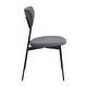 preview thumbnail 33 of 33, Modern Metal Open Back Design Dining Chairs, Set of 2