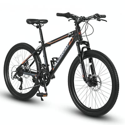 24 Inch Shimano 21 Speed Mountain Bicycle with Daul Disc Brakes