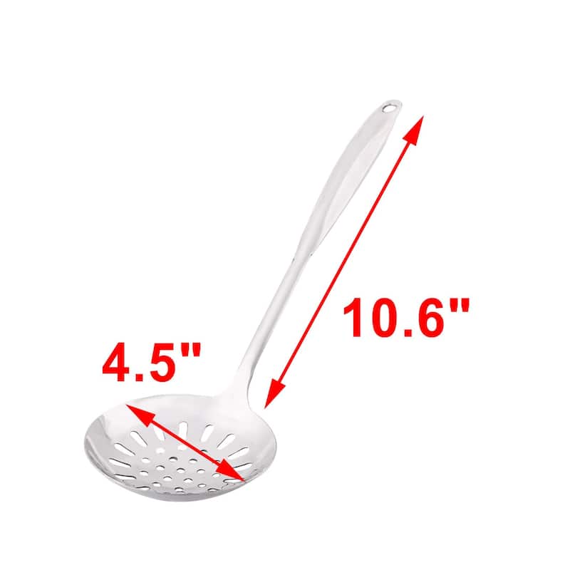 Household Restaurant Kitchenware Colander Strainer Perforated Ladle Spoon