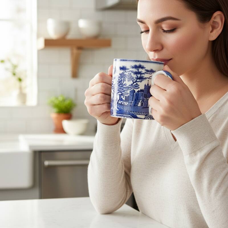 Spode Blue Room Blue Mug