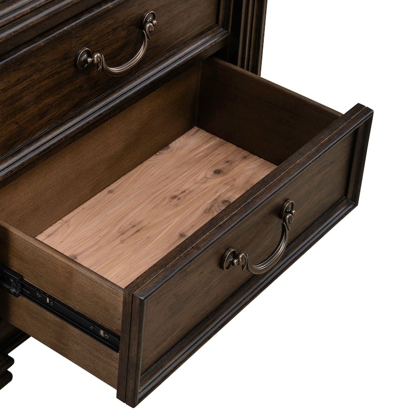 Liberty Furniture Provence Park Nightstand with Charging Station