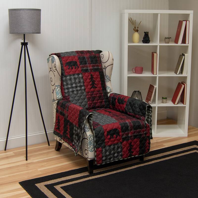 Donna Sharp Red Forest Polyester Furniture Covers