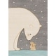 preview thumbnail 5 of 10, Kids Collection - Polar Bear Bunny Rug