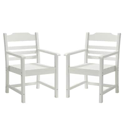 Patio Dining Chair with Armset Set of 2