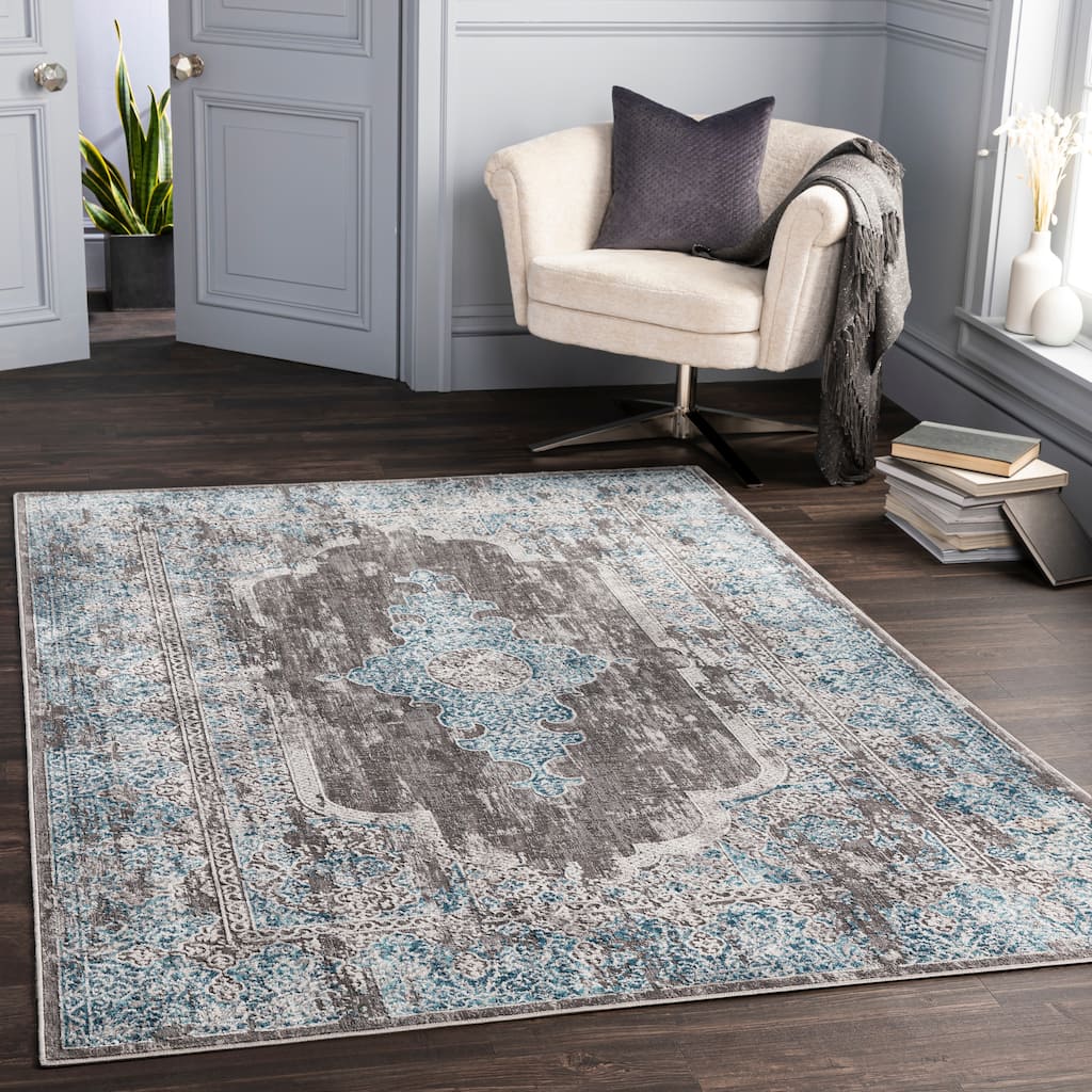 Artistic Weavers Graene Distressed Traditional Area Rug