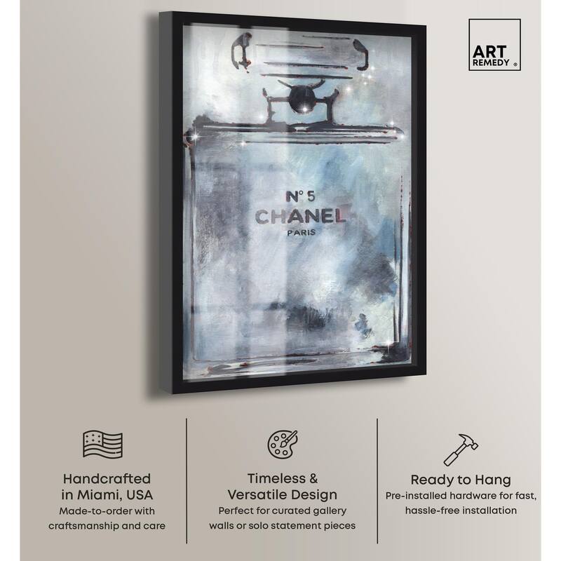 Doll Memories - Grey Perfume Shadowbox by Art Remedy