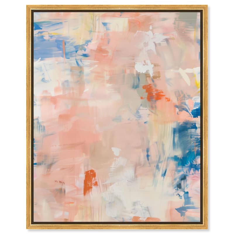 Kaleido Vortex II Canvas by Art Remedy - 20" x 24" - Gold