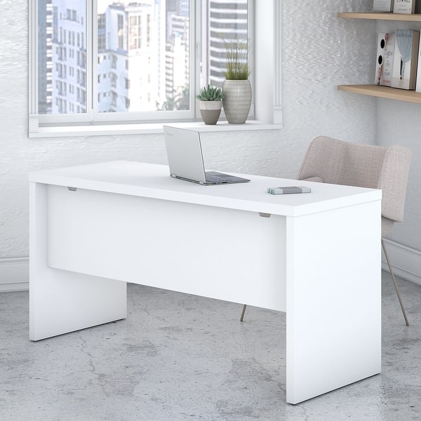 slide 2 of 48, Echo 60W Credenza Desk from Office by kathy ireland®