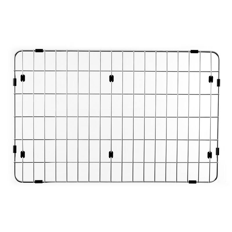 Houzer BG-4902 Bottom Grid 21-1/4" L x 13-1/4" W Stainless Steel Basin - Stainless Steel