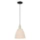 Option Natural Shade / Black Antique Brass