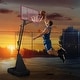 preview thumbnail 8 of 13, Portable Adjustable Basketball Hoop with Shatterproof Backboard