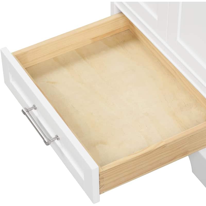 Blossom Copenhagen 24" Solid Wood Bathroom Vanity w/ Marble Top & Sink