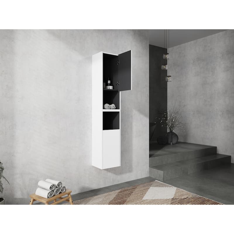12" Bathroom Side Cabinet