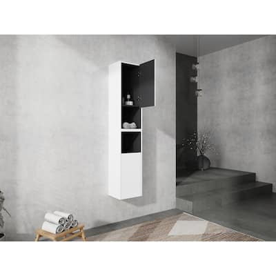 12" Bathroom Side Cabinet
