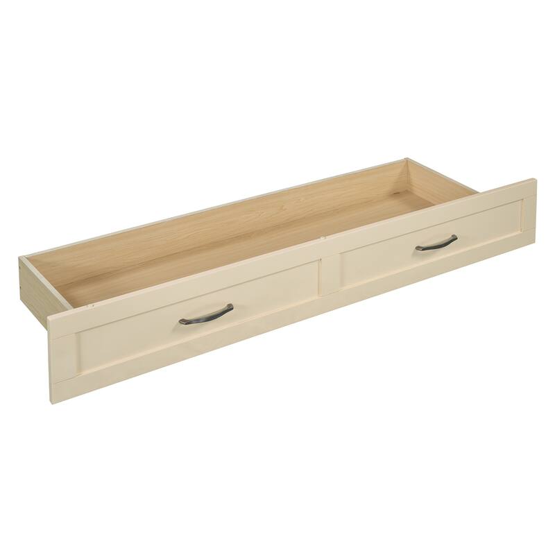 Modern Queen Murphy Bed with Storage Drawers & USB Port, Stylish Rattan Finish for Apartments or Multifunctional Rooms
